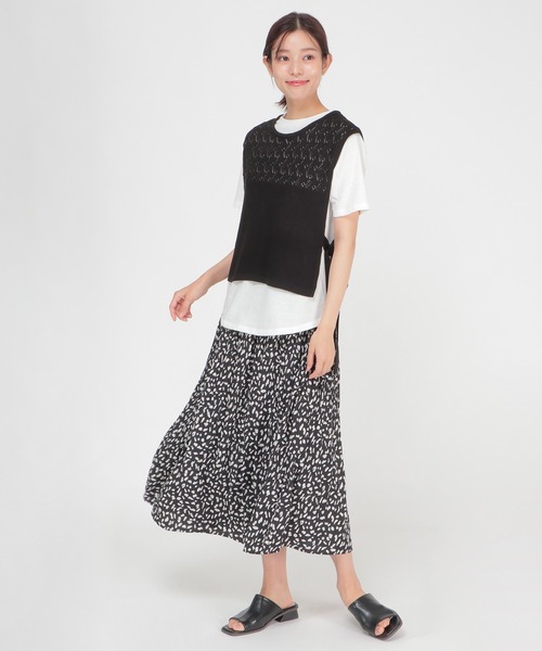 ikka(イッカ)の「カッセンプリーツスカート(スカート・レディース・ブラック/パープル/モカ/その他1・M/L)」の11枚目の写真