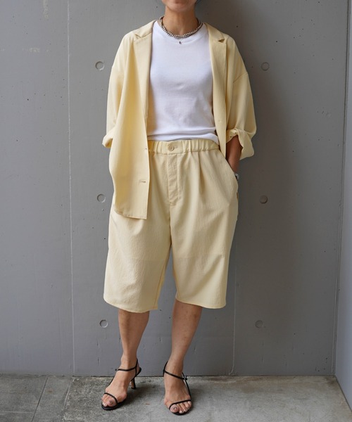 Toironier（トワロニエ）の「Toironier(トワロニエ ) 　シャツジャケット（その他アウター・レディース・アイボリー/ネイビー・F）」の12枚目の写真