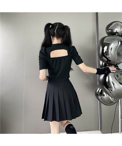 【お値下げ】コムコム　黒プリーツスカート　新品未使用　SS 細身の方に プリーツスカート ロングスカート レディース ロング丈 フレア