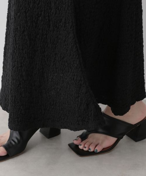 LOWRYS FARM(ローリーズファーム)の「フクレジャガードフレアスカート 123095(スカート・レディース・オフホワイト/ブラック/ブラウン・FREE)」の16枚目の写真
