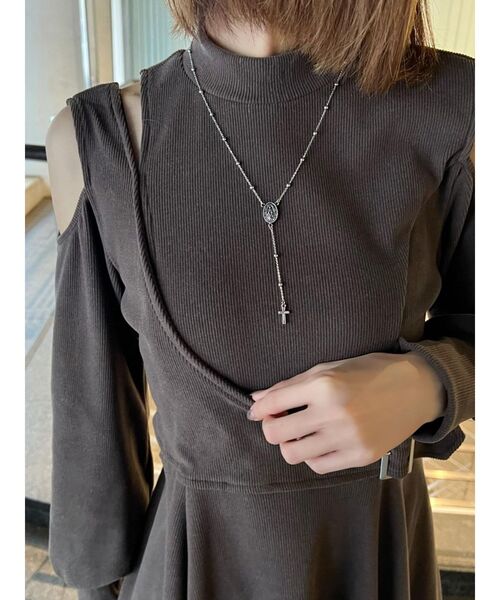 EATME(イートミー)の「ロザリオネックレス(ネックレス・レディース・シルバー・FREE)」の8枚目の写真