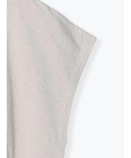 Samansa Mos2（サマンサ モスモス）の「レースチュール付フレンチ袖カットソー（Tシャツ/カットソー・レディース・ブラック/グレー/キナリ・ﾌﾘ-）」の22枚目の写真