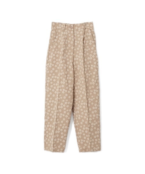 flower（フラワー）の「メニーブルームパンツ（その他パンツ・レディース・ブラック/ベージュ・FREE）」の4枚目の写真