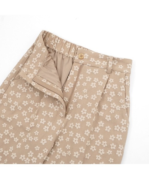flower（フラワー）の「メニーブルームパンツ（その他パンツ・レディース・ブラック/ベージュ・FREE）」の13枚目の写真