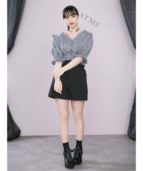 EATME（イートミー）の「レース編みソックス（ソックス/靴下・レディース・ブラック/オフホワイト・FREE）」の11枚目の写真