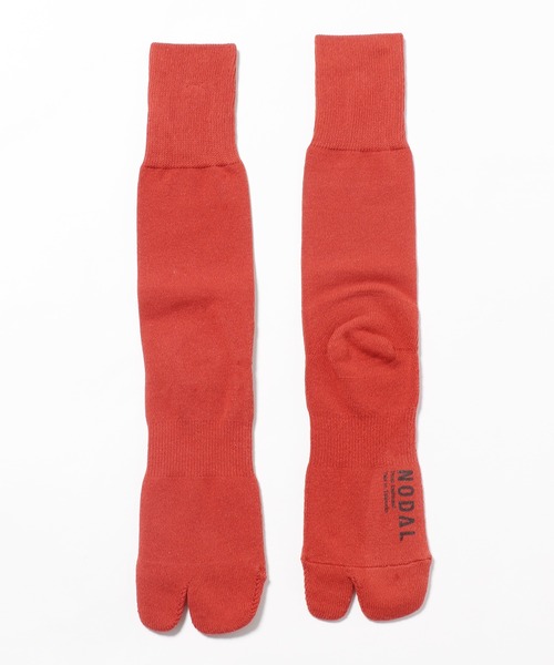 ROOPTOKYO（ループトウキョウ）の「NODAL/ノーダル NEW STANDARD SOCKS 足袋ソックス ワンポイント ロゴ（ソックス/靴下・メンズ・アイボリー/カーキ/グレイッシュブルー/ブラック/パープル/ネイビー/イエロー/ブラウン/レッド/ピンク/ヘザーグレー/ライトグリーン/ロイヤルブルー/ピンク系/ホワイト/グリーン/ベージュ・FREE）」の17枚目の写真