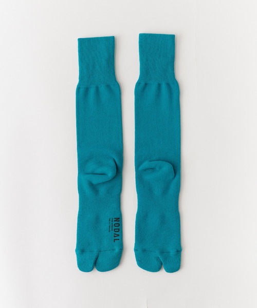 ROOPTOKYO（ループトウキョウ）の「NODAL/ノーダル NEW STANDARD SOCKS 足袋ソックス ワンポイント ロゴ（ソックス/靴下・メンズ・アイボリー/カーキ/グレイッシュブルー/ブラック/パープル/ネイビー/イエロー/ブラウン/レッド/ピンク/ヘザーグレー/ライトグリーン/ロイヤルブルー/ピンク系/ホワイト/グリーン/ベージュ・FREE）」の8枚目の写真