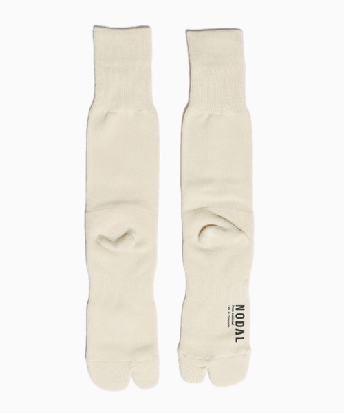 ROOPTOKYO（ループトウキョウ）の「NODAL/ノーダル NEW STANDARD SOCKS 足袋ソックス ワンポイント ロゴ（ソックス/靴下・メンズ・アイボリー/カーキ/グレイッシュブルー/ブラック/パープル/ネイビー/イエロー/ブラウン/レッド/ピンク/ヘザーグレー/ライトグリーン/ロイヤルブルー/ピンク系/ホワイト/グリーン/ベージュ・FREE）」の21枚目の写真