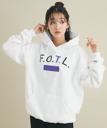 FRUIT OF THE LOOM（フルーツオブザルーム）の「【別注】FRUIT OF THE LOOM ロゴ フーディ　＊（パーカー・メンズ）」