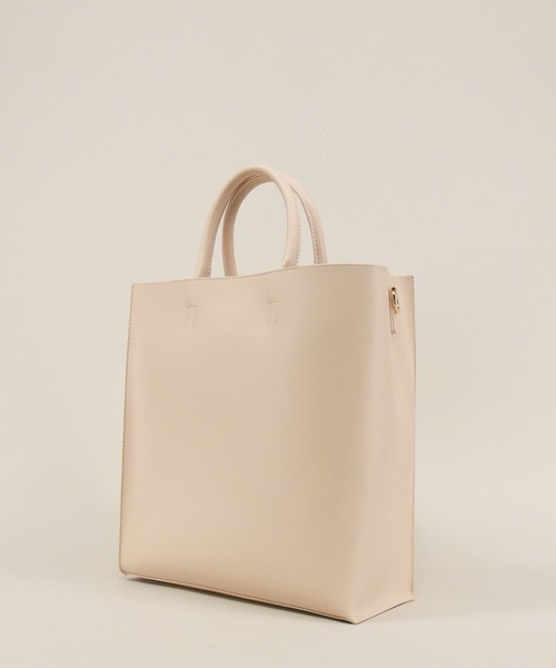 【セール】【A4サイズ収納可】 ソフトスクエアトートバッグ / 再入荷（トートバッグ）｜styiro（スタイロ）
