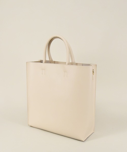 【セール】【A4サイズ収納可】 ソフトスクエアトートバッグ / 再入荷（トートバッグ）｜styiro（スタイロ）
