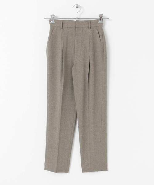 URBAN RESEARCH ROSSO WOMEN（アーバンリサーチ　ロッソ）の「タックテーパードパンツ（その他パンツ・レディース・チャコールグレー/ベージュ・38/36）」の15枚目の写真