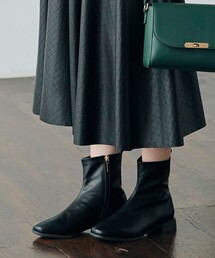 grove | 【裏フリースで柔らか＆ローヒールで楽チン！】人間工学ウォームストレッチブーツ(ブーツ)