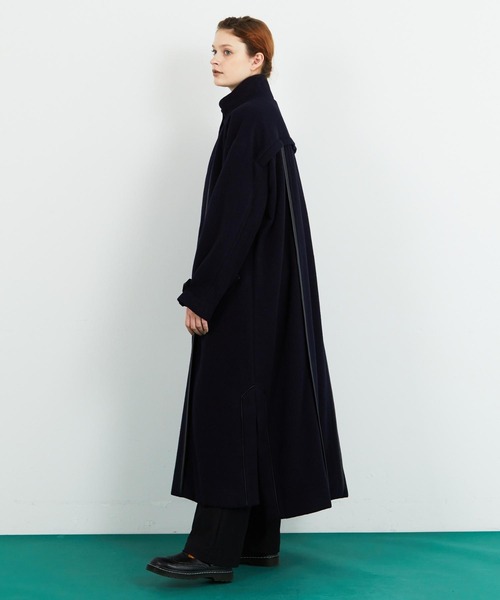 FRAPBOIS（フラボア）の「エクセレコート（その他アウター・レディース・ネイビー/モカ・0/1）」の16枚目の写真