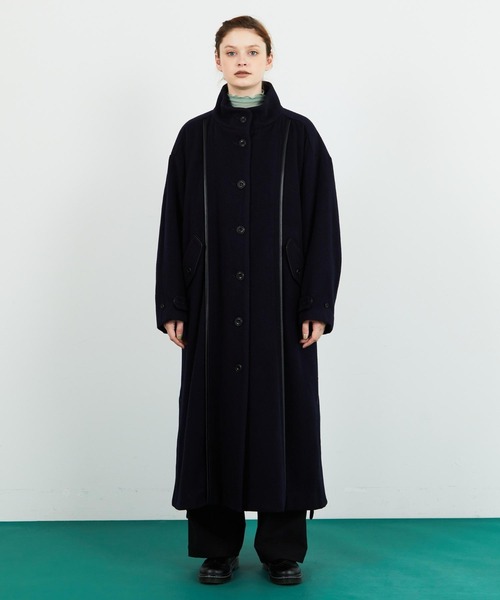 FRAPBOIS（フラボア）の「エクセレコート（その他アウター・レディース・ネイビー/モカ・0/1）」の3枚目の写真