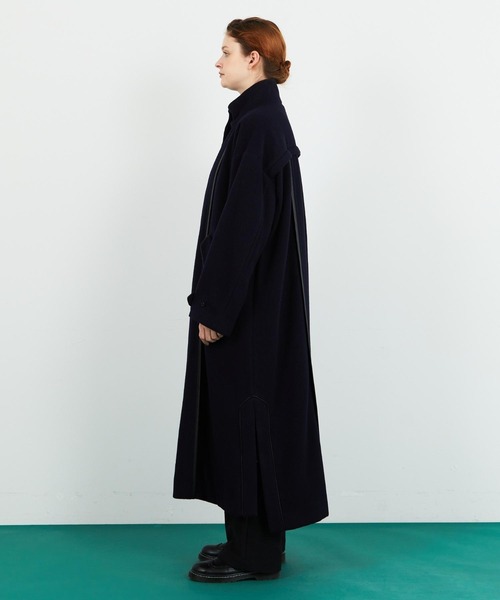 FRAPBOIS（フラボア）の「エクセレコート（その他アウター・レディース・ネイビー/モカ・0/1）」の4枚目の写真