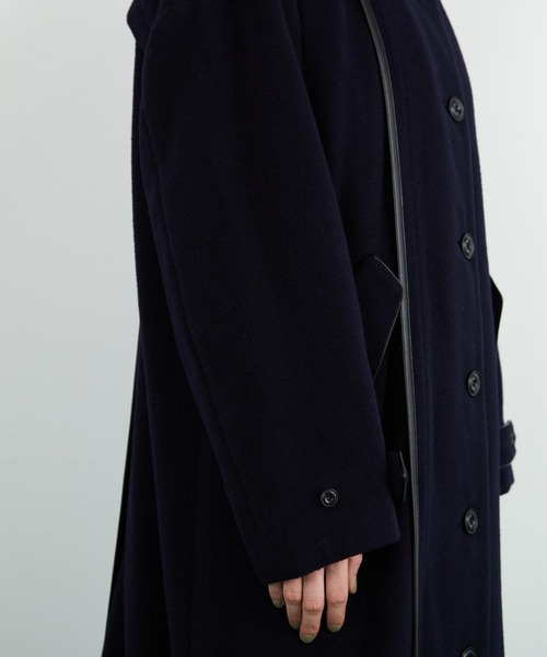 FRAPBOIS（フラボア）の「エクセレコート（その他アウター・レディース・ネイビー/モカ・0/1）」の8枚目の写真