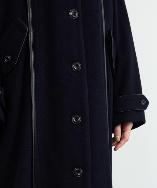 FRAPBOIS（フラボア）の「エクセレコート（その他アウター・レディース・ネイビー/モカ・0/1）」の11枚目の写真
