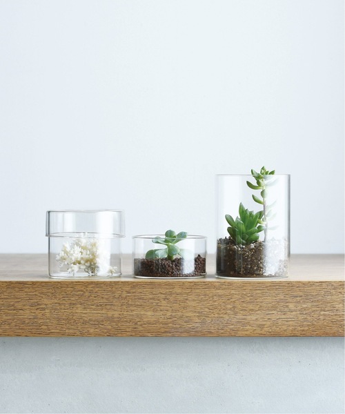 KINTO(キントー)の「【KINTO/キントー】SCHALE GLASS L 100x130 ガラス蓋キャニスター ガラス(キッチンツール・レディース・その他・FREE)」の4枚目の写真