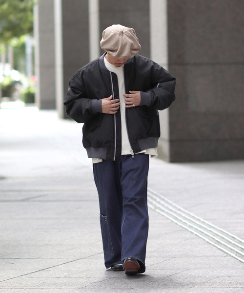 Name.(ネーム)の「【Name.×JOINT WORKS】 WOOL MA-1(MA-1・メンズ・ブラック・2/3)」の14枚目の写真