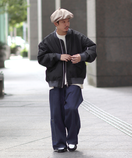 Name.(ネーム)の「【Name.×JOINT WORKS】 WOOL MA-1(MA-1・メンズ・ブラック・2/3)」の21枚目の写真