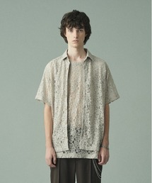 Juha | FLOWER LACE S/S SHIRT(シャツ/ブラウス)