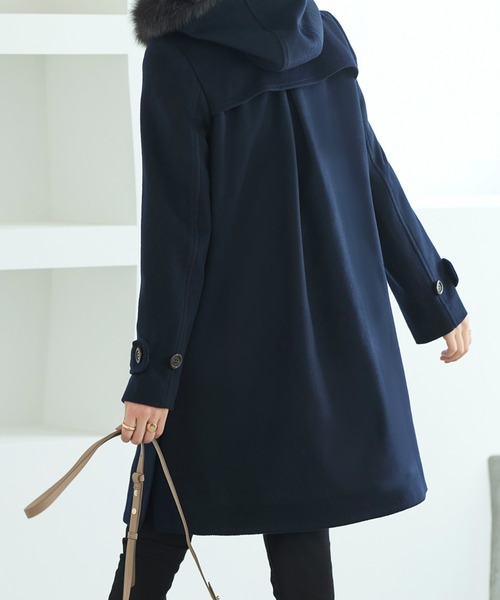 セール】ウール100% ｜ Super120'sウール フォックスファー ダッフル