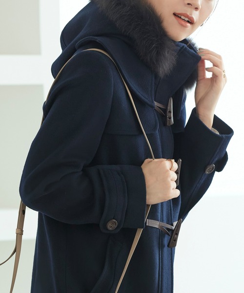 最高級♡定価14万 グレースクラス リアルファーコート ビジュー 最高級