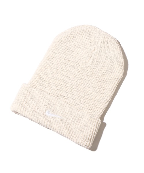 NIKE（ナイキ）の「NIKE U NSW BEANIE UTILITY SWOOSH / ナイキ NSW ユーティリティ スウッシュ ビーニー 【SP】（ニットキャップ/ビーニー・メンズ・ホワイト・ONE SIZE）」の3枚目の写真