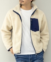 STYLEBLOCK（スタイルブロック）の「裏メッシュシープボアレトロジャケット（ブルゾン）」