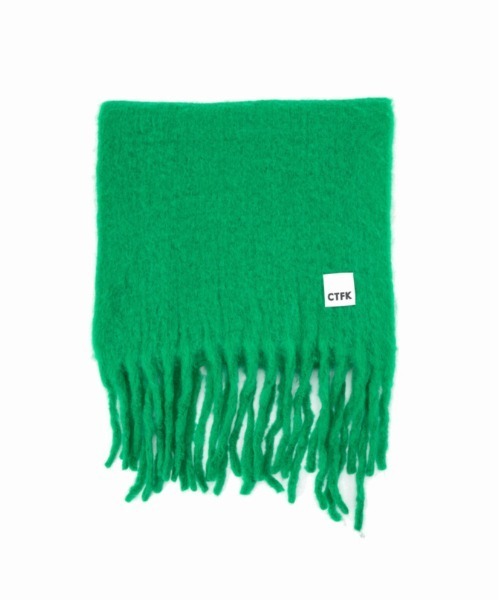 CONTROL FREAK(コントロールフリーク)の「CONTROL FREAK(コントロールフリーク)シャギーマフラー(マフラー・レディース・グレー/グリーン/オレンジ・FREE)」の12枚目の写真