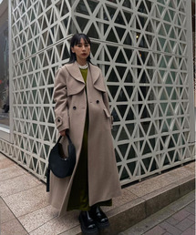 Ameri　UND VEST SET WOOL COAT AmeriUND VEST SET WOOL COAT