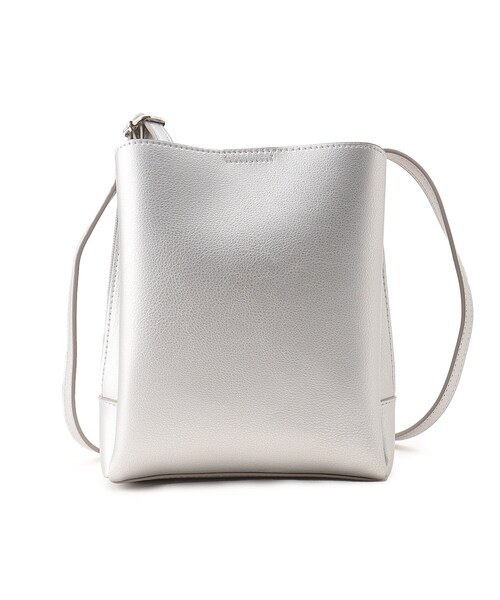 SHOO・LA・RUE（シューラルー）の「◆【軽量】ふわっと軽い3層ショルダーバッグ（ショルダーバッグ・レディース・シルバー/ダークグリーン/グレー/ブラック/ピンク系/サンドベージュ・00）」の6枚目の写真