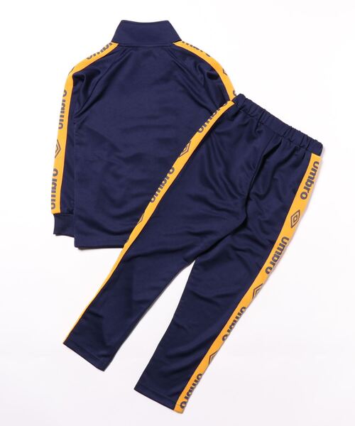 UMBRO(アンブロ)の「umbro/アンブロ トレーニングスーツ(ジャージ・キッズ・ブラック/ネイビー・150/160/140/130)」の3枚目の写真