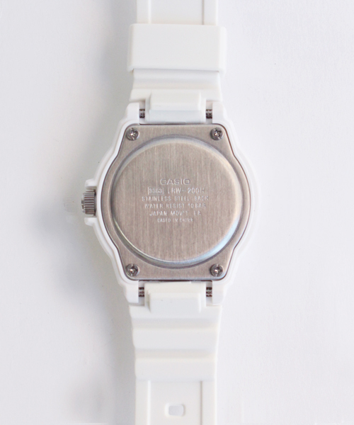 Chico（チコ）の「【CASIO】 DIVERS ウォッチ（アナログ腕時計・レディース・ホワイト/ブラック・FREE）」の7枚目の写真