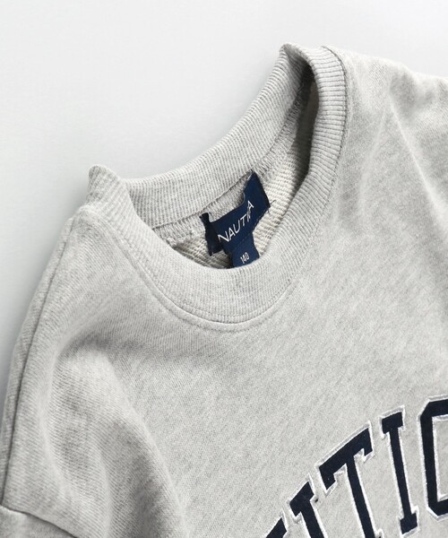 NAUTICA（ノーティカ）の「【NAUTICA/ノーティカ】アップリケロゴマーメイド裏毛ワンピース（ワンピース・キッズ・ネイビー/杢グレー・150/120/140/130）」の11枚目の写真