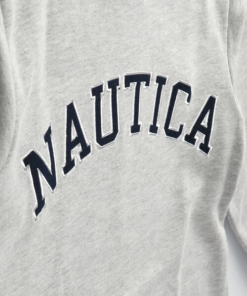 NAUTICA（ノーティカ）の「【NAUTICA/ノーティカ】アップリケロゴマーメイド裏毛ワンピース（ワンピース・キッズ・ネイビー/杢グレー・150/120/140/130）」の12枚目の写真