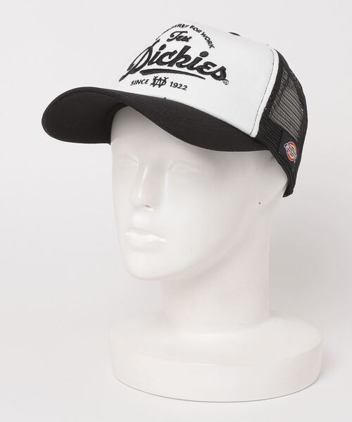 Dickies(ディッキーズ)の「【DICKIES/ディッキーズ】DK CLASSIC LOGO MESH CAP クラシック ロゴ メッシュキャップ(キャップ・レディース・ホワイト/カーキ/ブラック・FREE)」の1枚目の写真