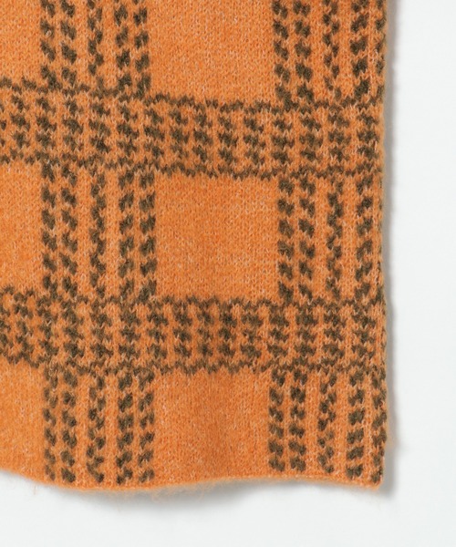 LBC（エルビーシー）の「配色ニットショートカーディガン（カーディガン/ボレロ・レディース・ベージュ/グレー/ターコイズブルー/オレンジ・M/L）」の8枚目の写真