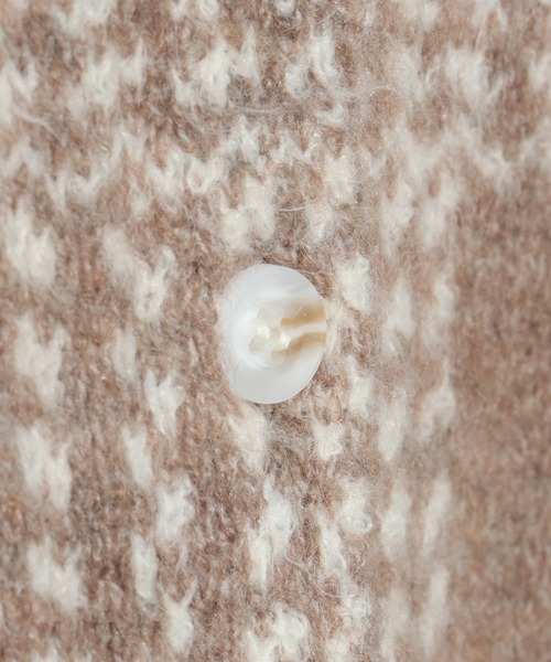 LBC（エルビーシー）の「配色ニットショートカーディガン（カーディガン/ボレロ・レディース・ベージュ/グレー/ターコイズブルー/オレンジ・M/L）」の12枚目の写真