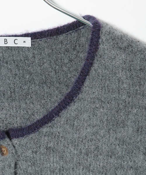 LBC（エルビーシー）の「配色ニットショートカーディガン（カーディガン/ボレロ・レディース・ベージュ/グレー/ターコイズブルー/オレンジ・M/L）」の16枚目の写真