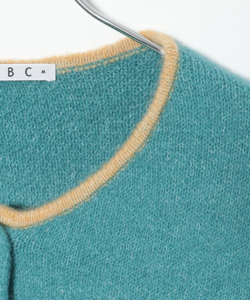 LBC（エルビーシー）の「配色ニットショートカーディガン（カーディガン/ボレロ・レディース・ベージュ/グレー/ターコイズブルー/オレンジ・M/L）」の17枚目の写真