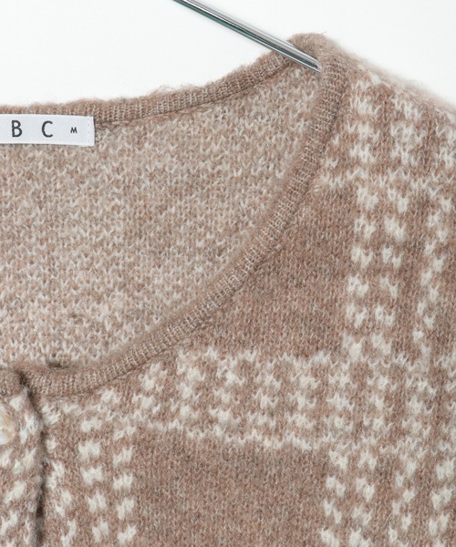 LBC（エルビーシー）の「配色ニットショートカーディガン（カーディガン/ボレロ・レディース・ベージュ/グレー/ターコイズブルー/オレンジ・M/L）」の18枚目の写真