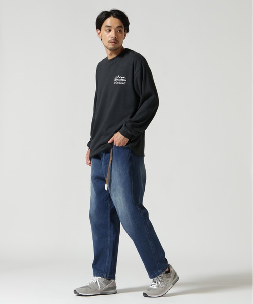 Gramicci(グラミチ)の「GRAMICCI/グラミチ 別注ワイドテーパードデニムパンツ WIDE TAPERED DENIM PANTS(その他パンツ・メンズ・ワンウォッシュ/ブルー系その他4・S/L/M/XL)」の11枚目の写真