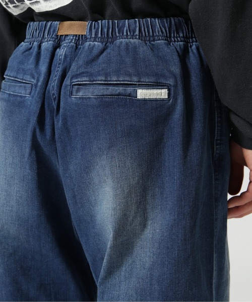 Gramicci(グラミチ)の「GRAMICCI/グラミチ 別注ワイドテーパードデニムパンツ WIDE TAPERED DENIM PANTS(その他パンツ・メンズ・ワンウォッシュ/ブルー系その他4・S/L/M/XL)」の4枚目の写真