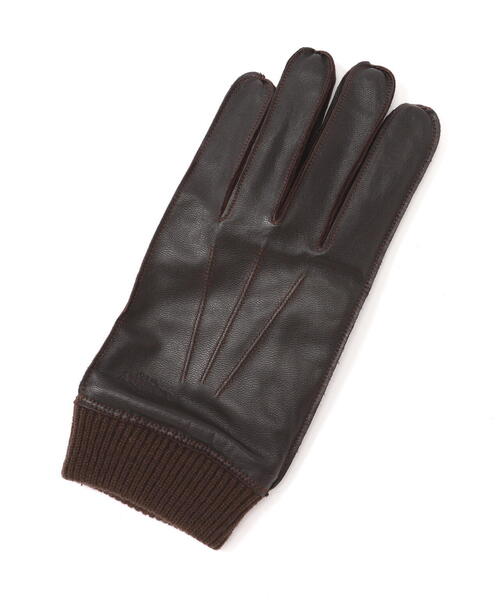 AVIREX（アヴィレックス）の「LEATHER GLOVES TYPE A-10 / レザーグローブ A-10タイプ / AVIREX / アヴィレックス（手袋・メンズ・ブラック/ブラウン・F）」の5枚目の写真