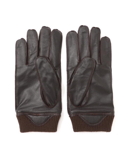AVIREX（アヴィレックス）の「LEATHER GLOVES TYPE A-10 / レザーグローブ A-10タイプ / AVIREX / アヴィレックス（手袋・メンズ・ブラック/ブラウン・F）」の10枚目の写真