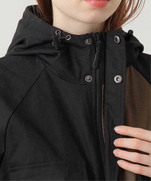 DOUBLE NAME（ダブルネーム）の「WILDERNESS EXPERIENCE ミリタリーマウンテンパーカー（ミリタリージャケット・レディース・カーキ/ブラック・FREE）」の15枚目の写真