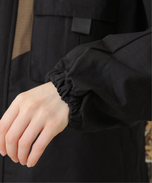 DOUBLE NAME（ダブルネーム）の「WILDERNESS EXPERIENCE ミリタリーマウンテンパーカー（ミリタリージャケット・レディース・カーキ/ブラック・FREE）」の18枚目の写真