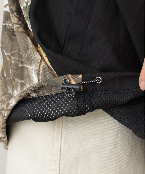 DOUBLE NAME（ダブルネーム）の「WILDERNESS EXPERIENCE ミリタリーマウンテンパーカー（ミリタリージャケット・レディース・カーキ/ブラック・FREE）」の22枚目の写真